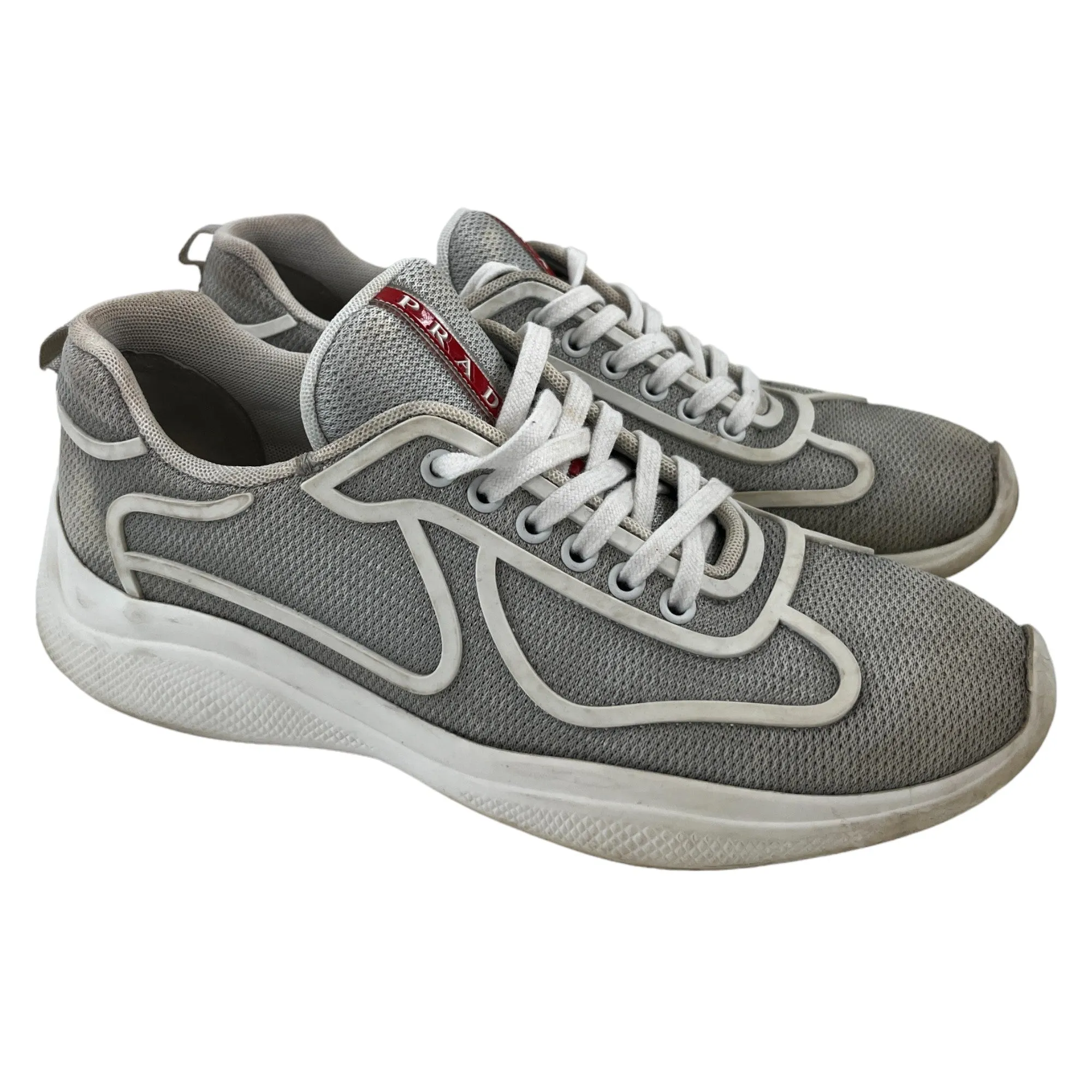 Men's America'S Cup Low Trainers Grey Size EU 40 / UK 6