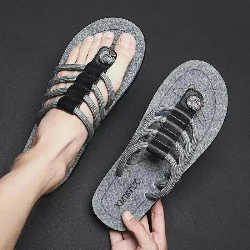 Men's Beach Shoes Fashion Outside Wear Trend Personality