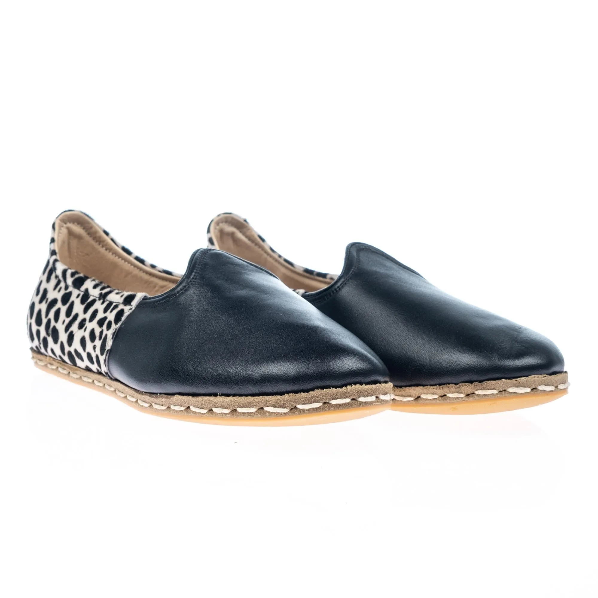 Men's Polka Dots Slip On Shoes