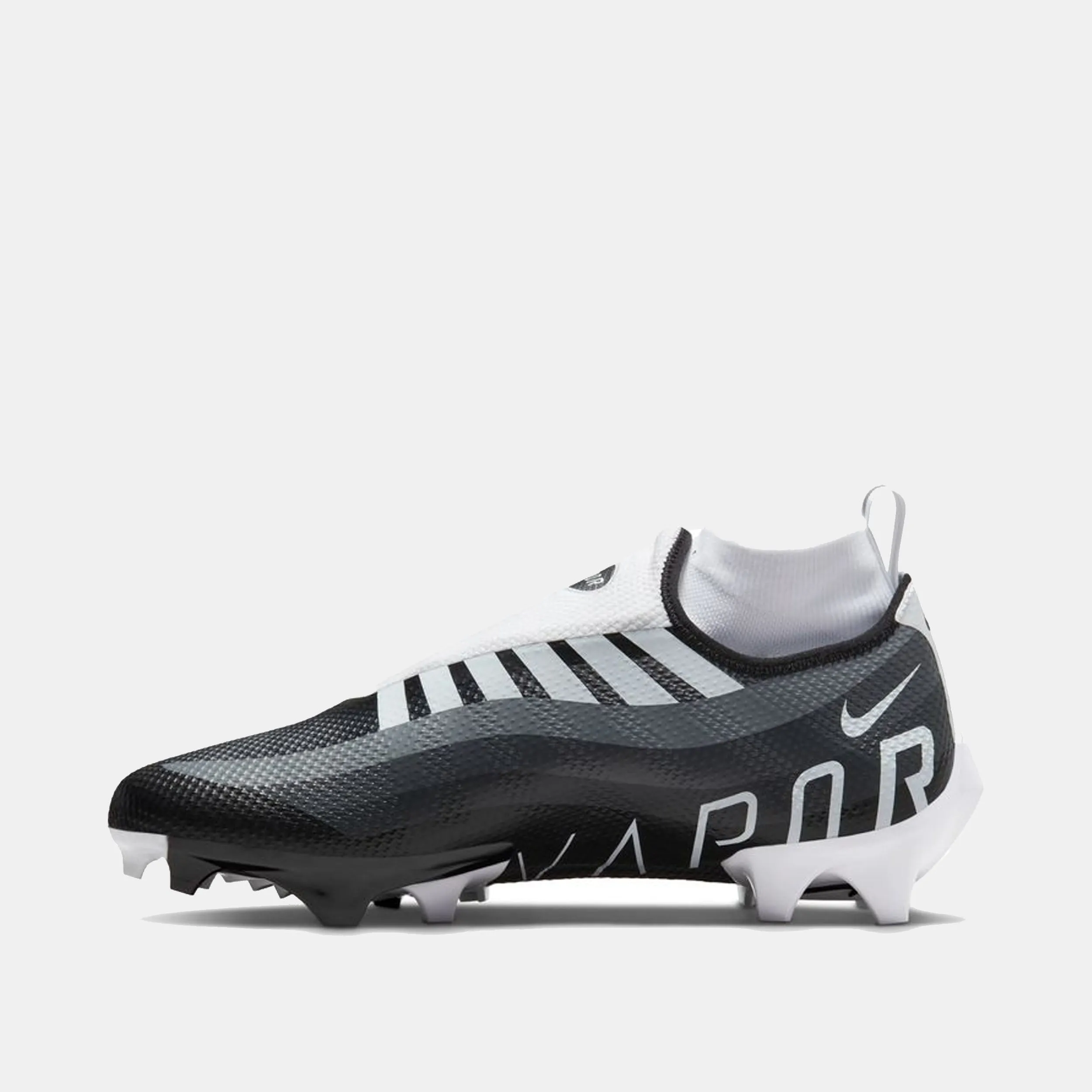 Men's Vapor Edge Pro 360 Football Cleats, Black/White/Smoke