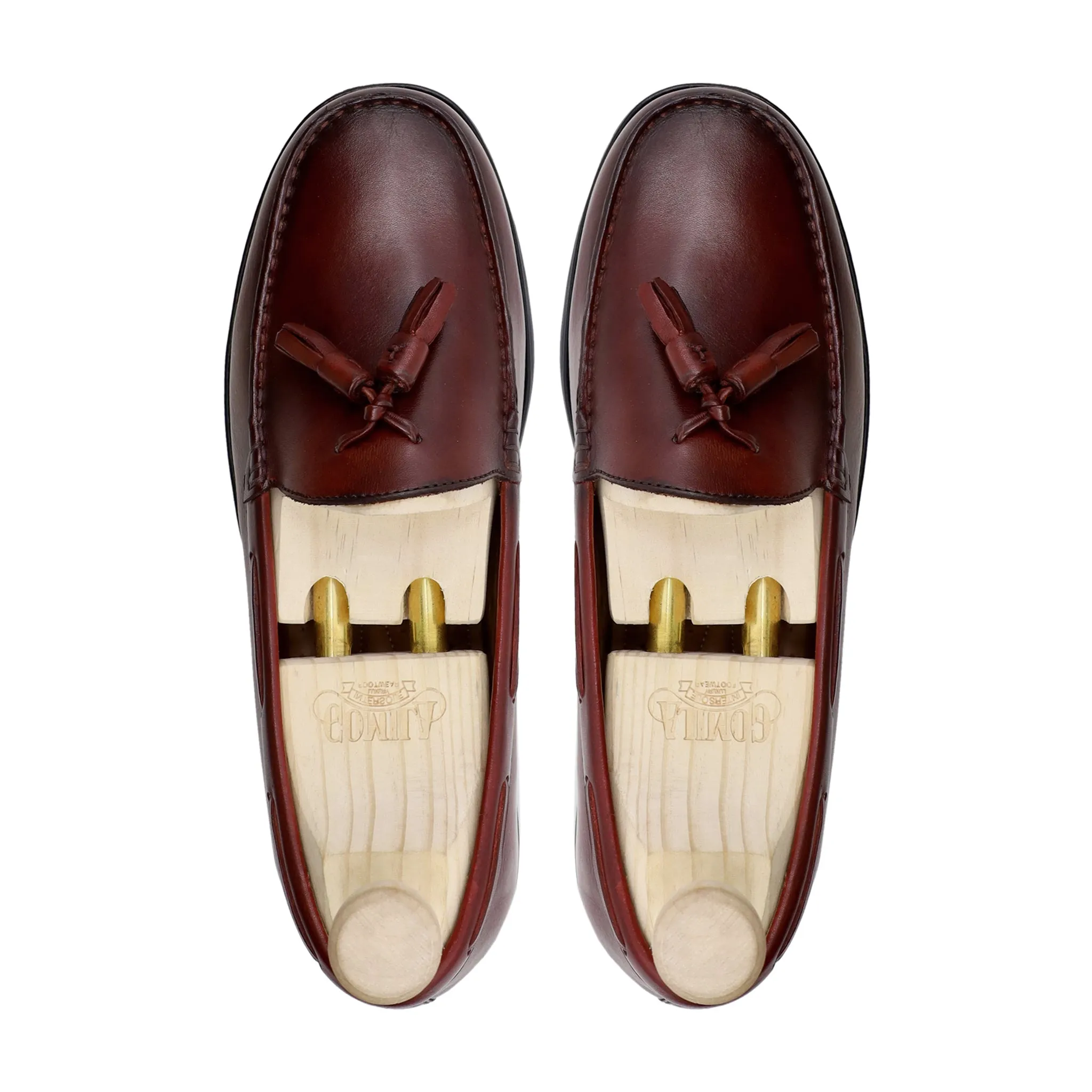 Mitchell - Men's Oxblood Calf Leather Loafer