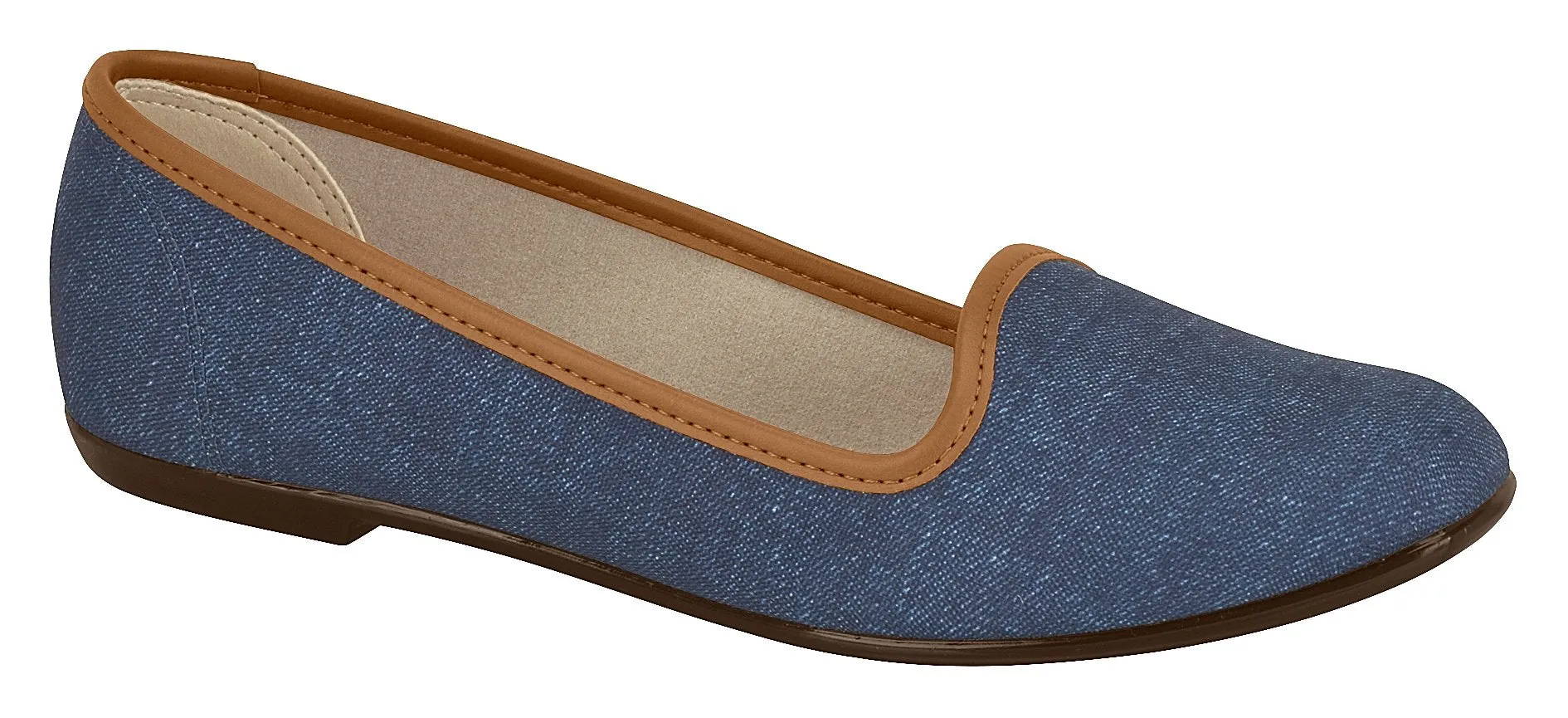 Moleca 5255.635 Women Fashion Flats in Jeans