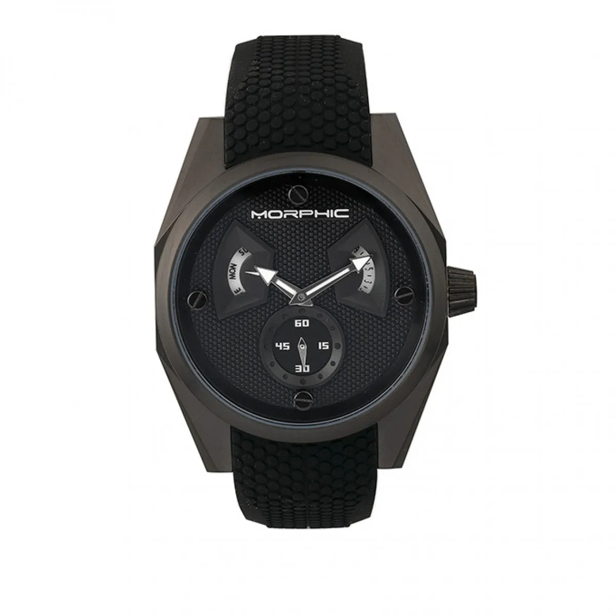 Morphic M34 Series Men's Watch w/ Day/Date - Black