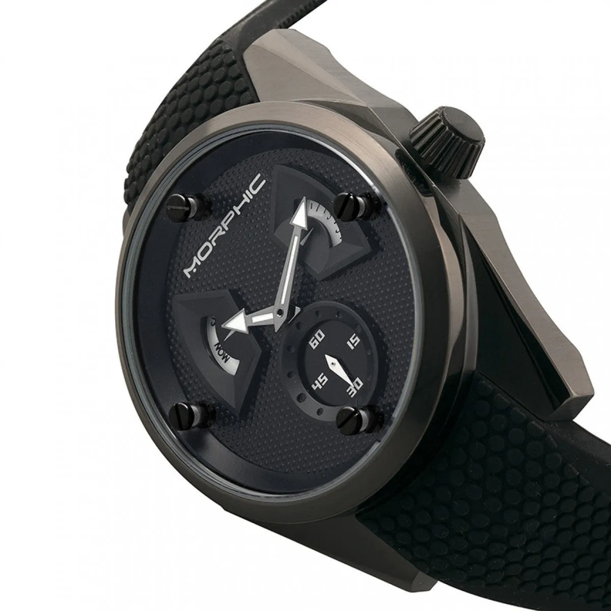 Morphic M34 Series Men's Watch w/ Day/Date - Black