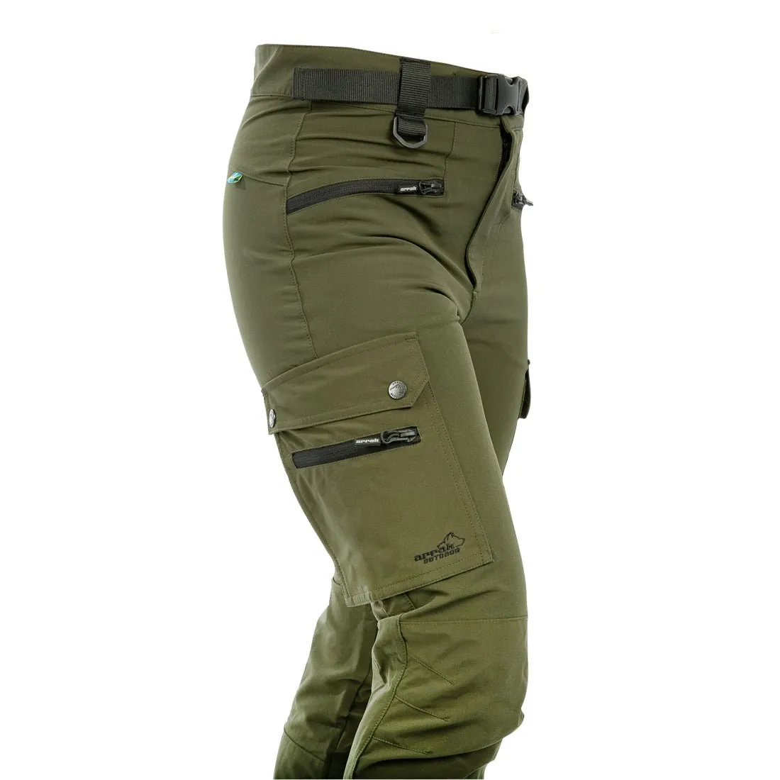 Motion Flex Pant Lady Olive (Long) Inseam 34"