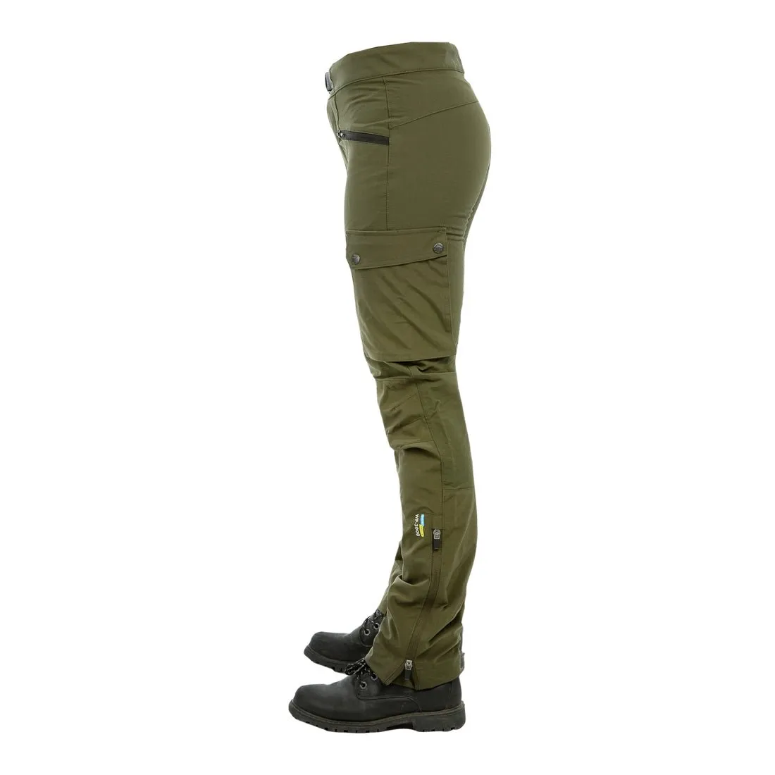 Motion Flex Pant Lady Olive (Long) Inseam 34"