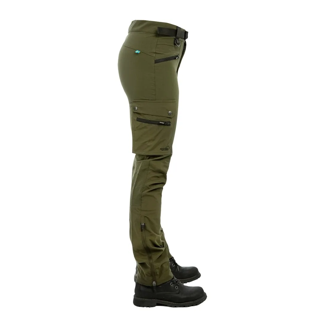 Motion Flex Pant Lady Olive (Short) Inseam 30"