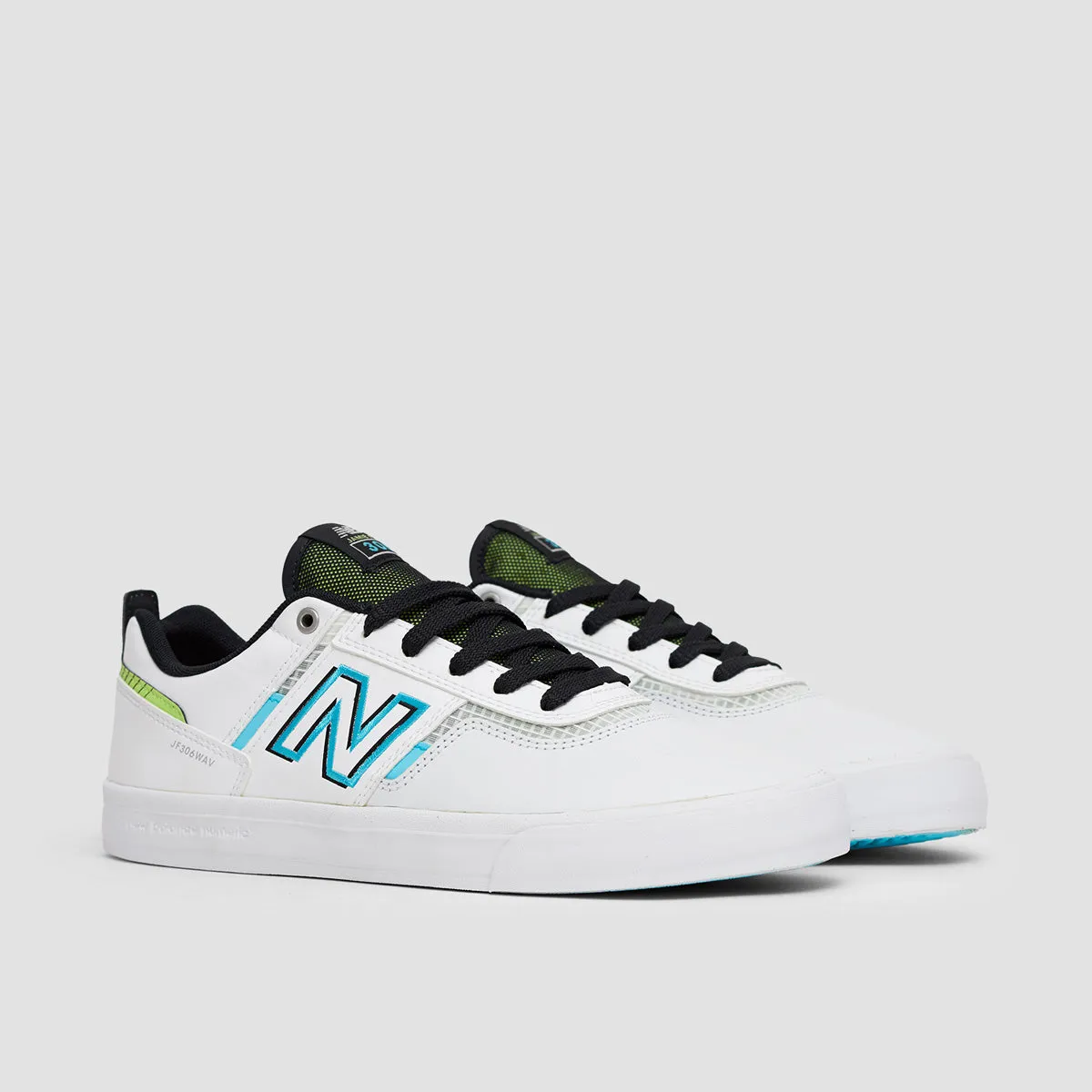 New Balance Jamie Foy 306 Shoes - White/Aqua Sky