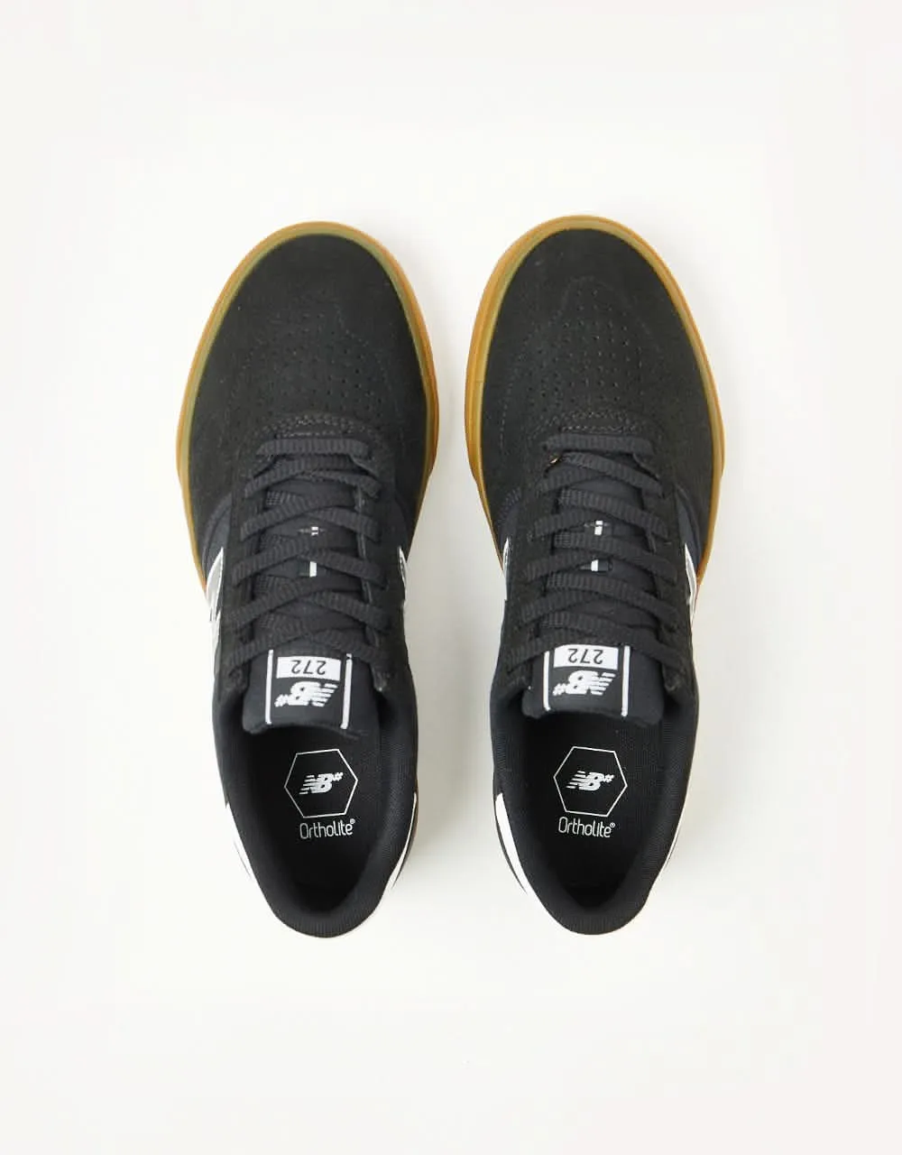 New Balance Numeric 272 Skate Shoes - Black/Gum