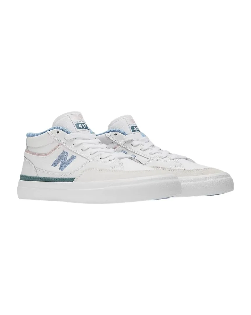 New Balance Numeric 417 - White / Blue