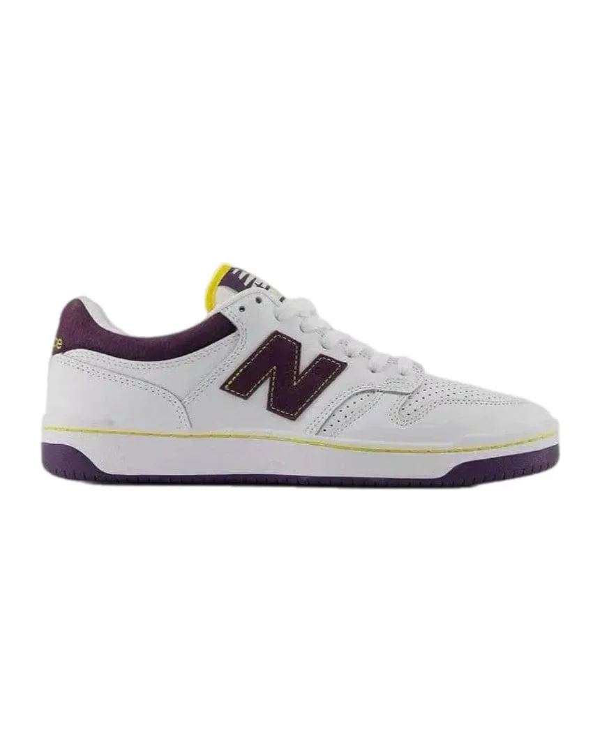 New Balance Numeric 480 - White / Purple