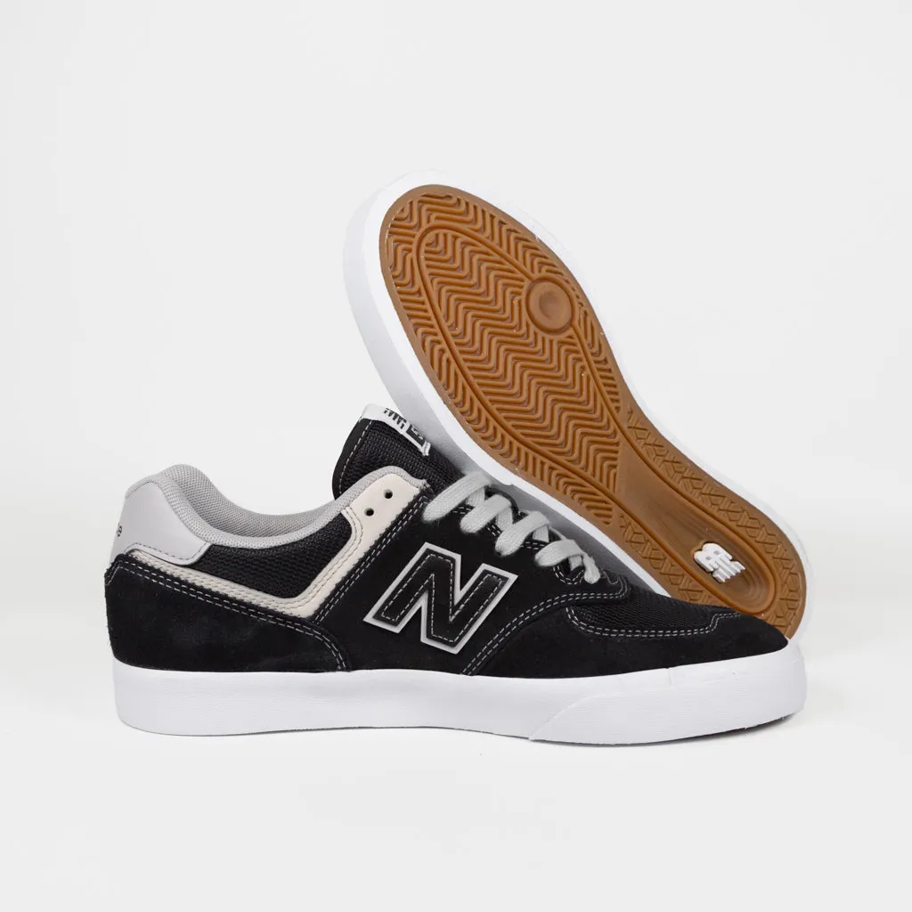 New Balance Numeric - 574 Vulc Shoes - Black / Grey