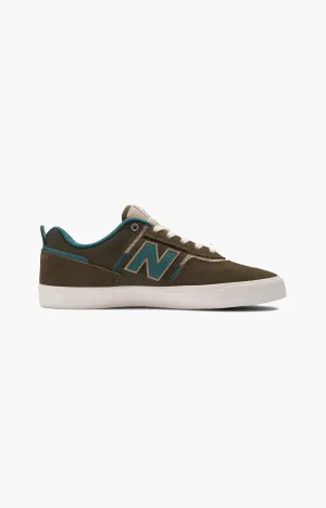 New Balance Numeric Jamie Foy NM306BOY Shoe, Dark Olive