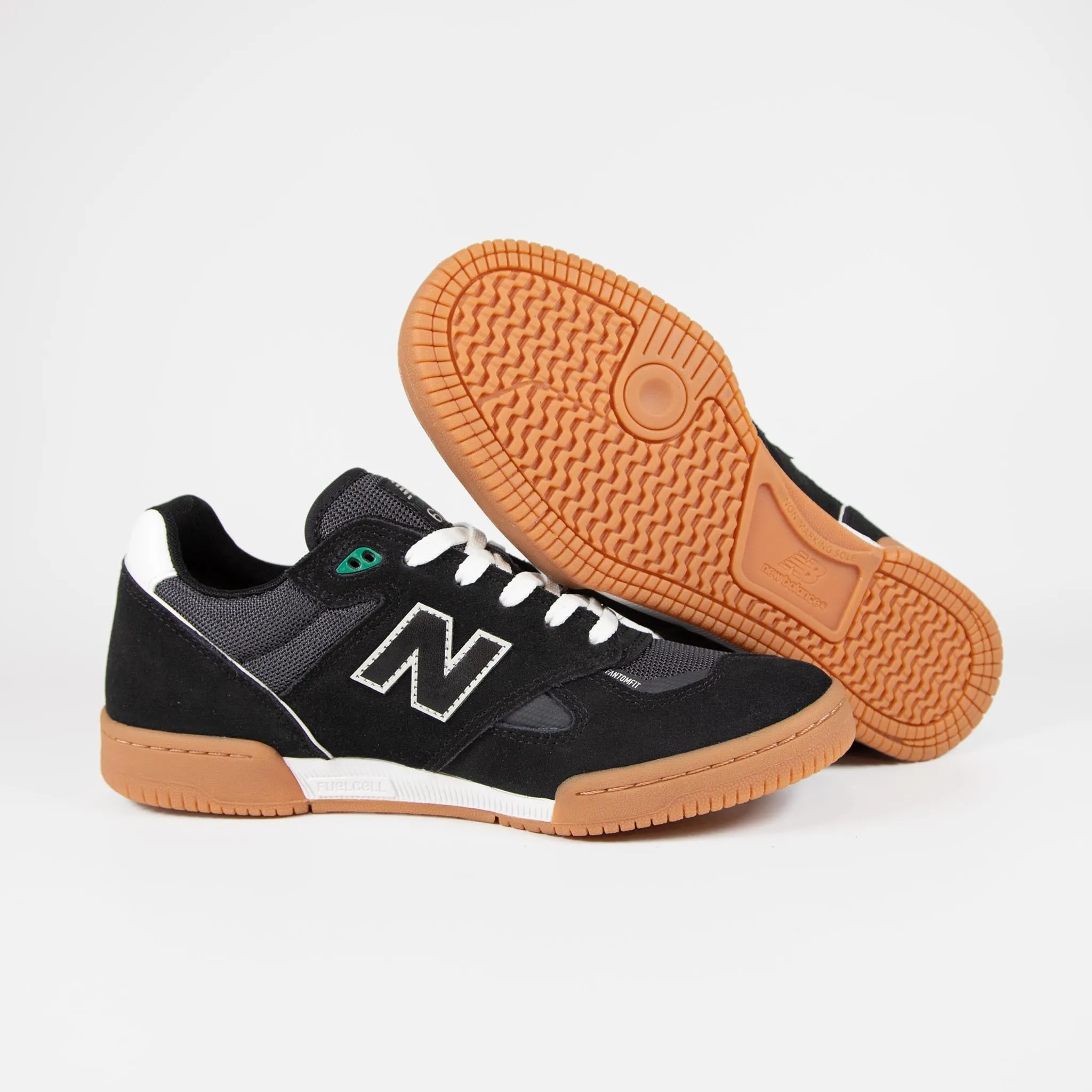 New Balance Numeric - Tom Knox 600 Shoes - Black / Gum