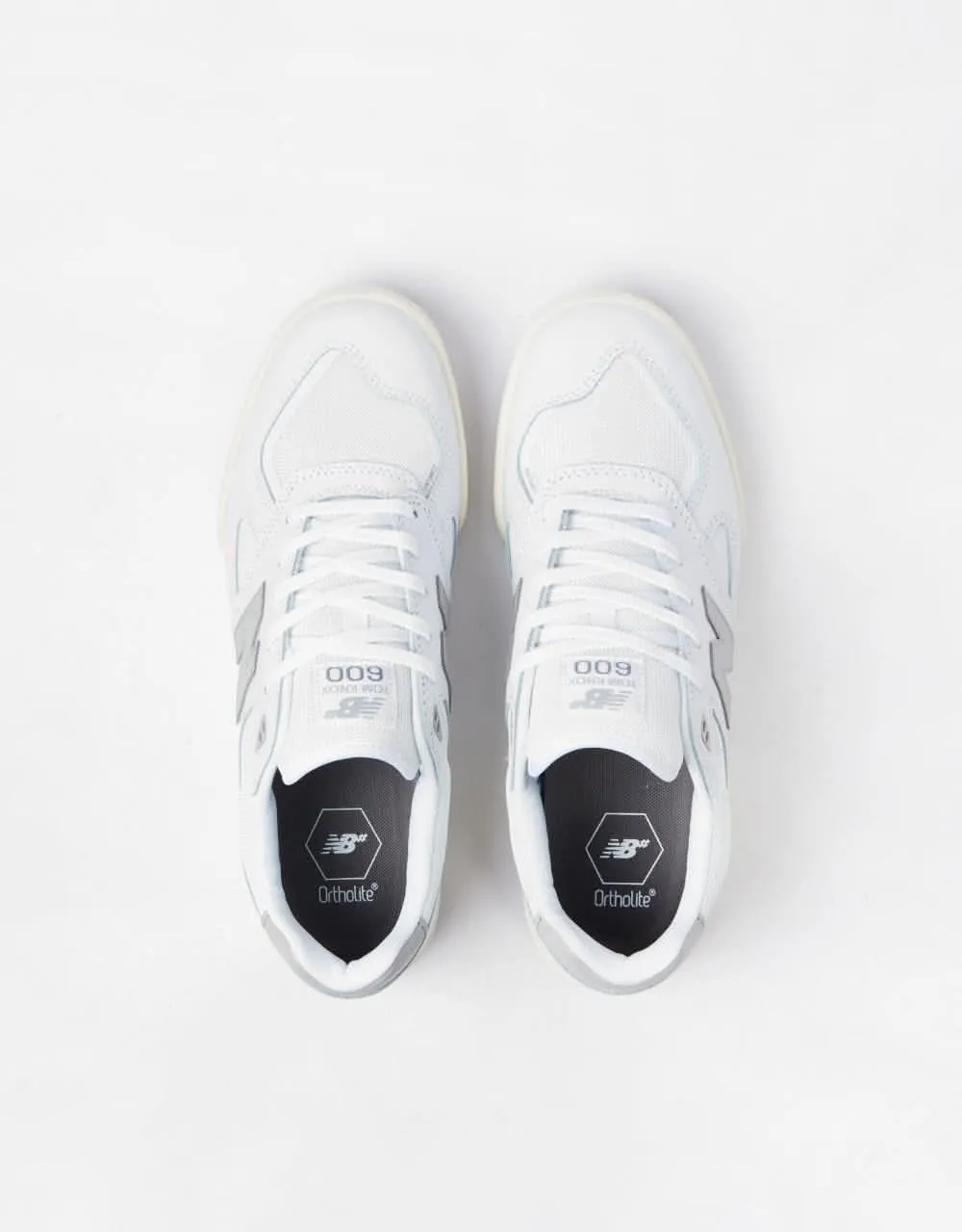 New Balance Numeric Tom Knox 600 Skate Shoes - White/Grey