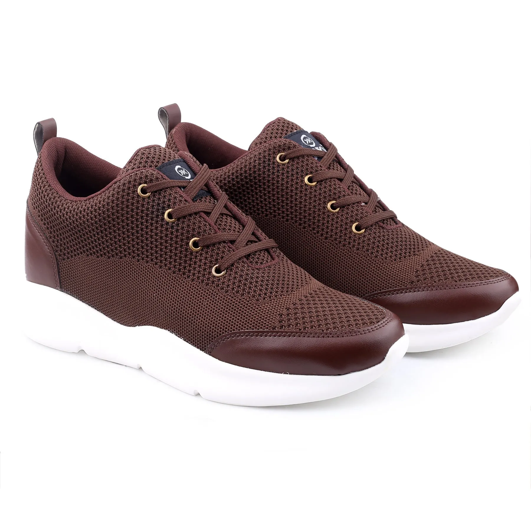 New Latest Men's 3 Inch Hidden Height Increasing Stylish Casual Sports Lace-Up Shoes