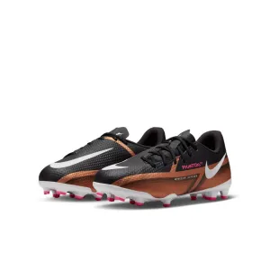 Nike Jr. Phantom GT2 Academy MG Little/Big Kids' Multi-Ground Soccer Cleats - Metallic Copper