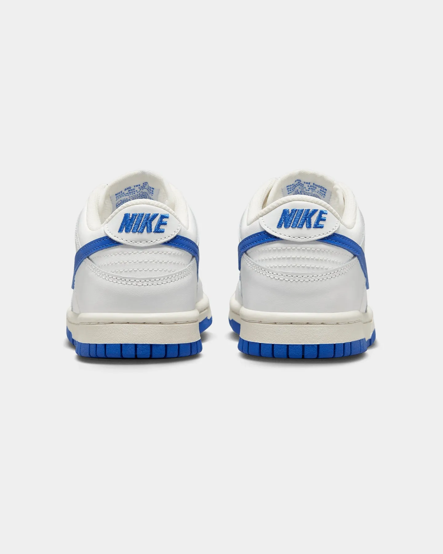 Nike Kids' Dunk Low "White Royal" (GS) Summit White/Hyper Royal