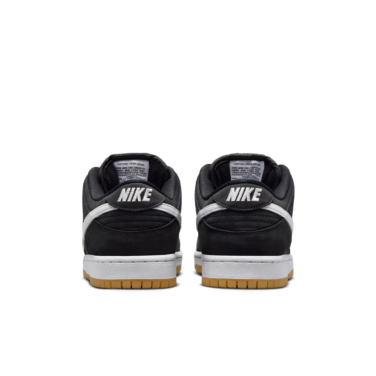 Nike SB - Dunk Low Pro Shoes Black/White/Gum