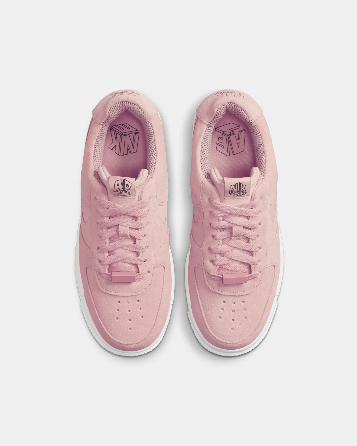 Nike Women's Air Force 1 Pixel Pink Oxford