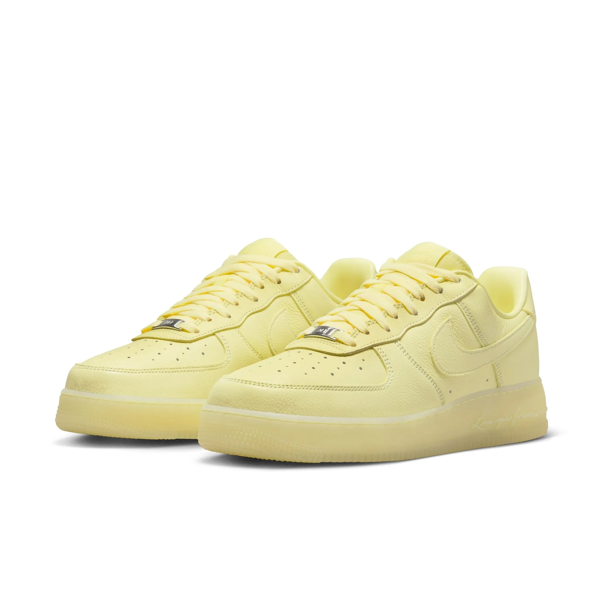 NIKE x NOCTA AIR FORCE 1 LOW - CITRON TINT/COBALT TINT-METALLIC SILVER