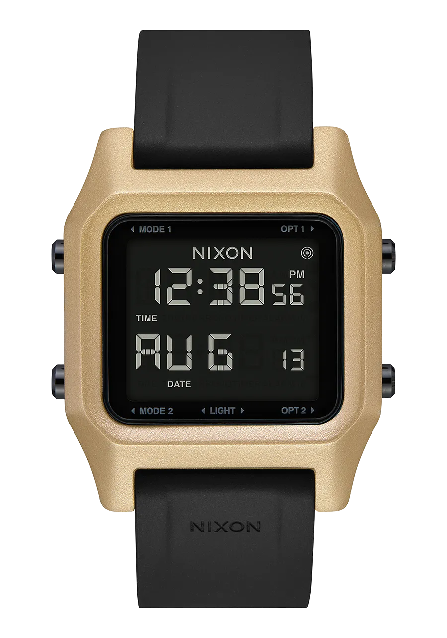 Nixon Staple Watch-Black/Gold