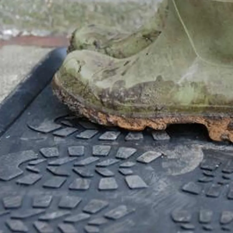 Non-Slip Rubber Boot Tray