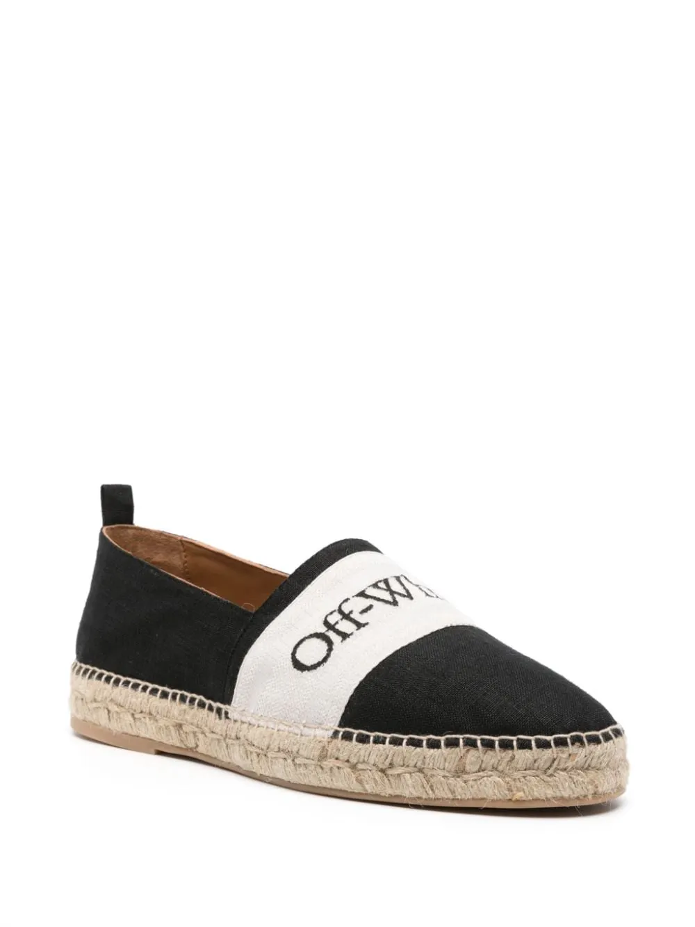 Off White Flat shoes Black