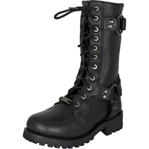 Open Road Women's Harness Motorcycle Boots