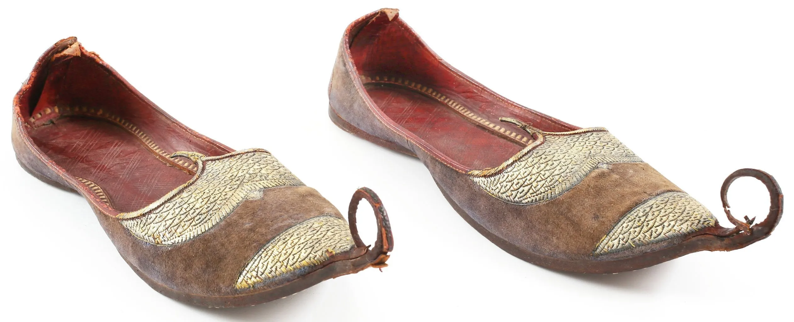 PAIR OF OTTOMAN TURKISH SHOES.