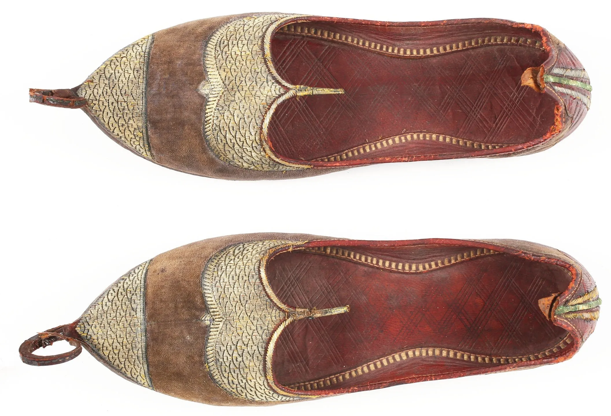 PAIR OF OTTOMAN TURKISH SHOES.