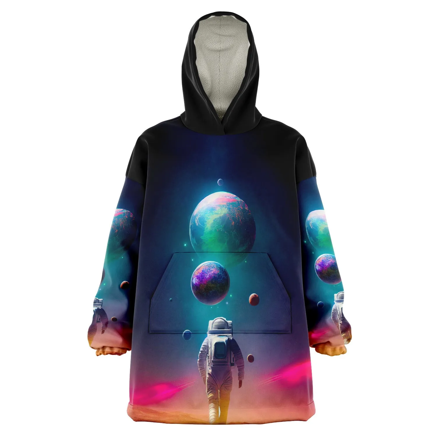 Planet Travel Spaceman Snug Hoodie