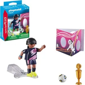 Playmobil 70875 Soccer Player with Goal Special Plus Figure