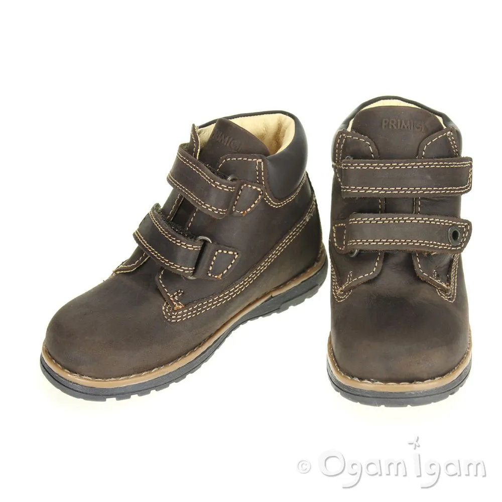 Primigi Aspy 1 Boys Marrone Scuro Dark Brown Boot