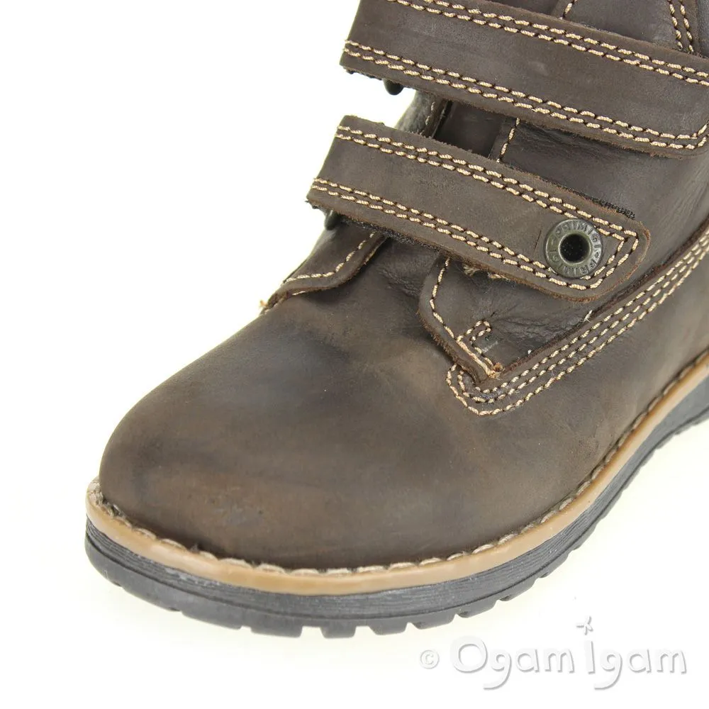 Primigi Aspy 1 Boys Marrone Scuro Dark Brown Boot