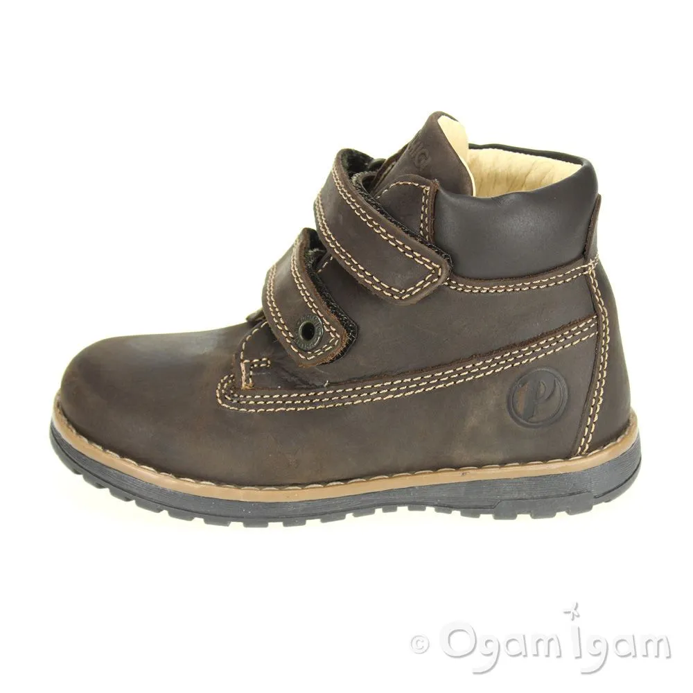 Primigi Aspy 1 Boys Marrone Scuro Dark Brown Boot