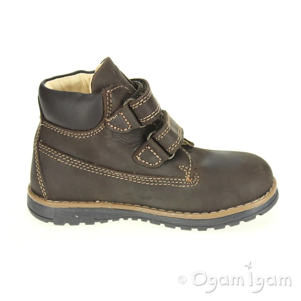 Primigi Aspy 1 Boys Marrone Scuro Dark Brown Boot