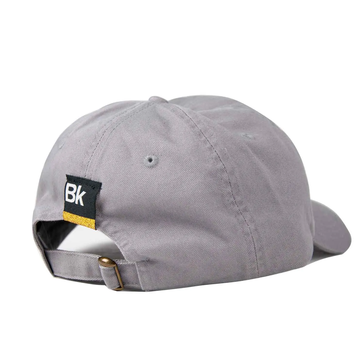 "B K" Dad Cap - Grey