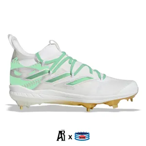 "Mint Pitching Ninja" Adidas Adizero Afterburner NWV Cleats