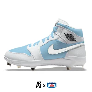 "Reverse Carolina Blue" Jordan 1 Retro Cleats