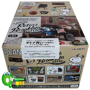 Rare 2019 Re-Ment Snoopy Retro & Brooklyn Style Full Set of 8pcs <Free Shipping>