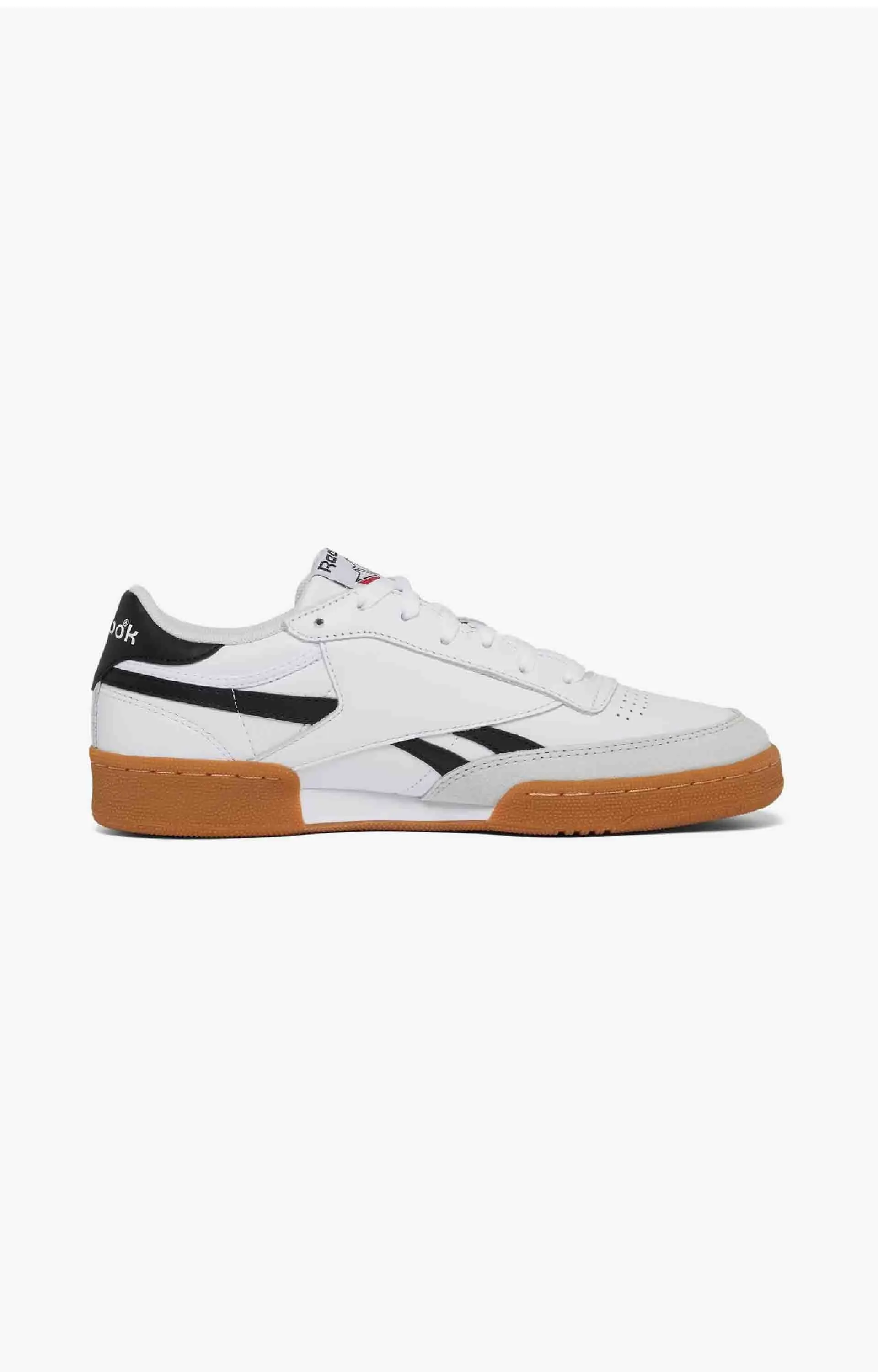 Reebok Club C Revenge Shoe, White/Black/Gum