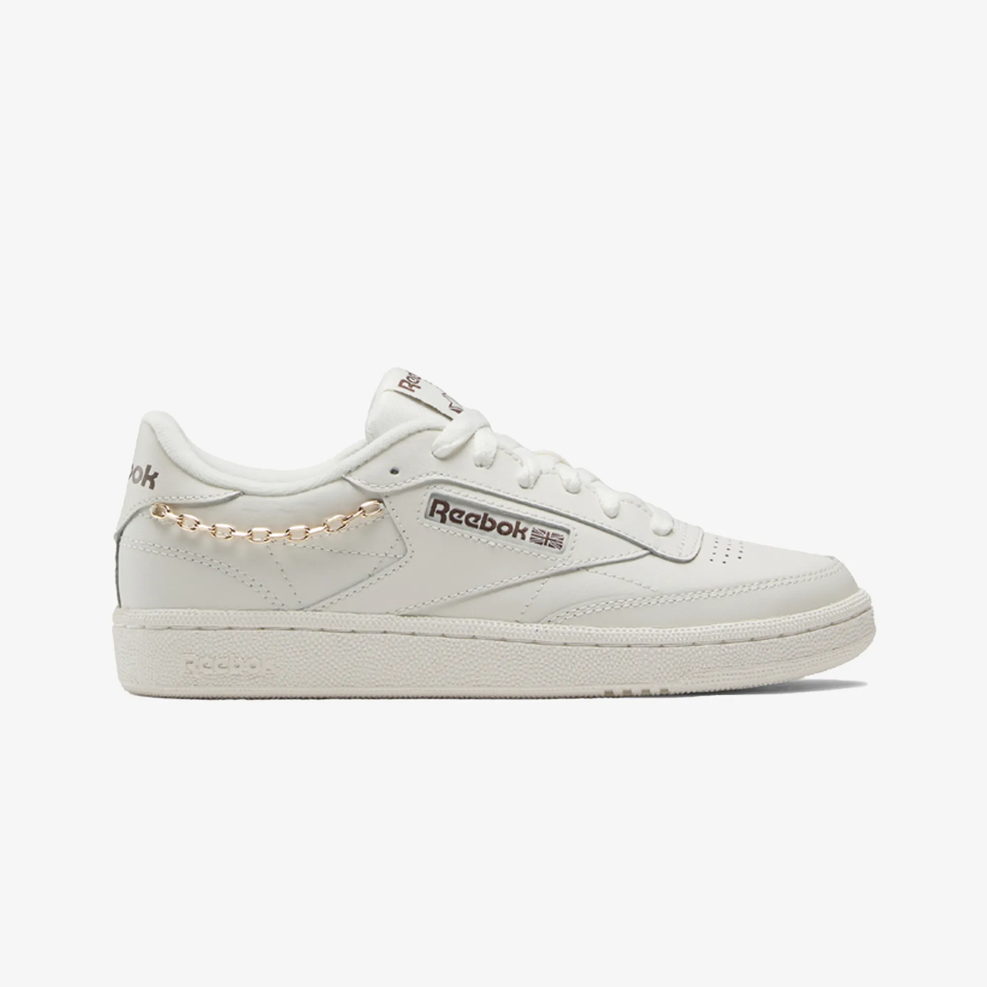 Reebok | WMN'S CLUB C 85  { CHALK/GOLD METALLIC