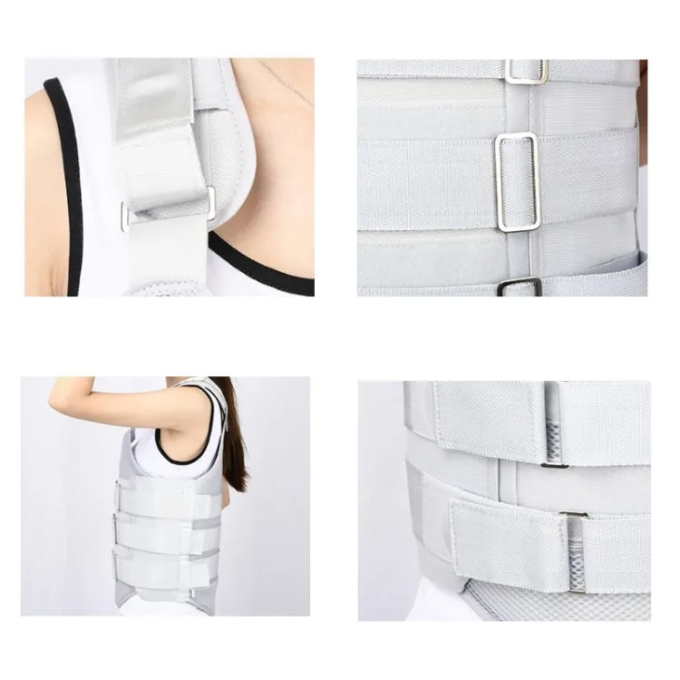 Regular Style Thoracolumbar Fixation Belt Strap Type Protective Gear Without Airbag, Specification: S