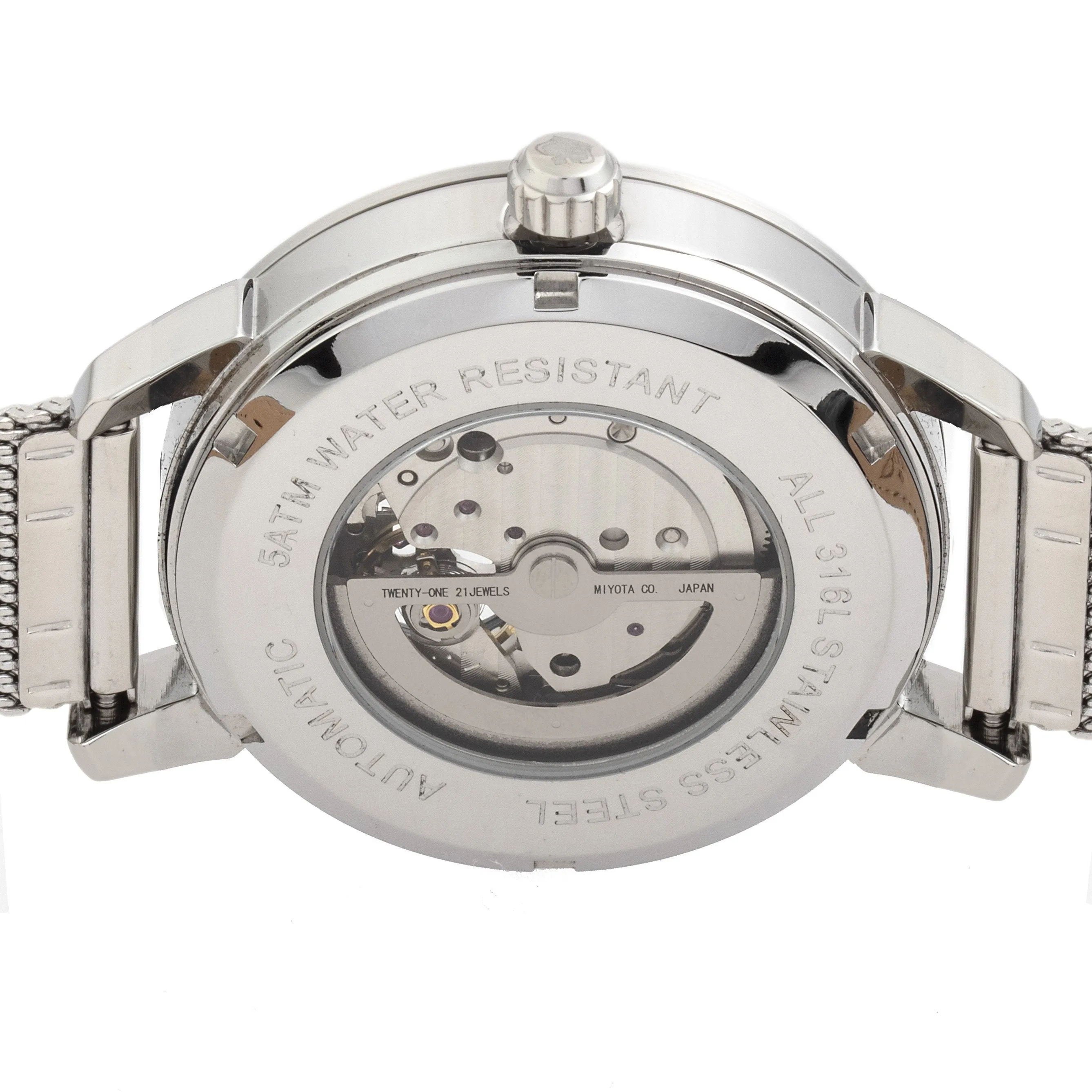 Reign Rudolf Automatic Skeleton Bracelet Watch