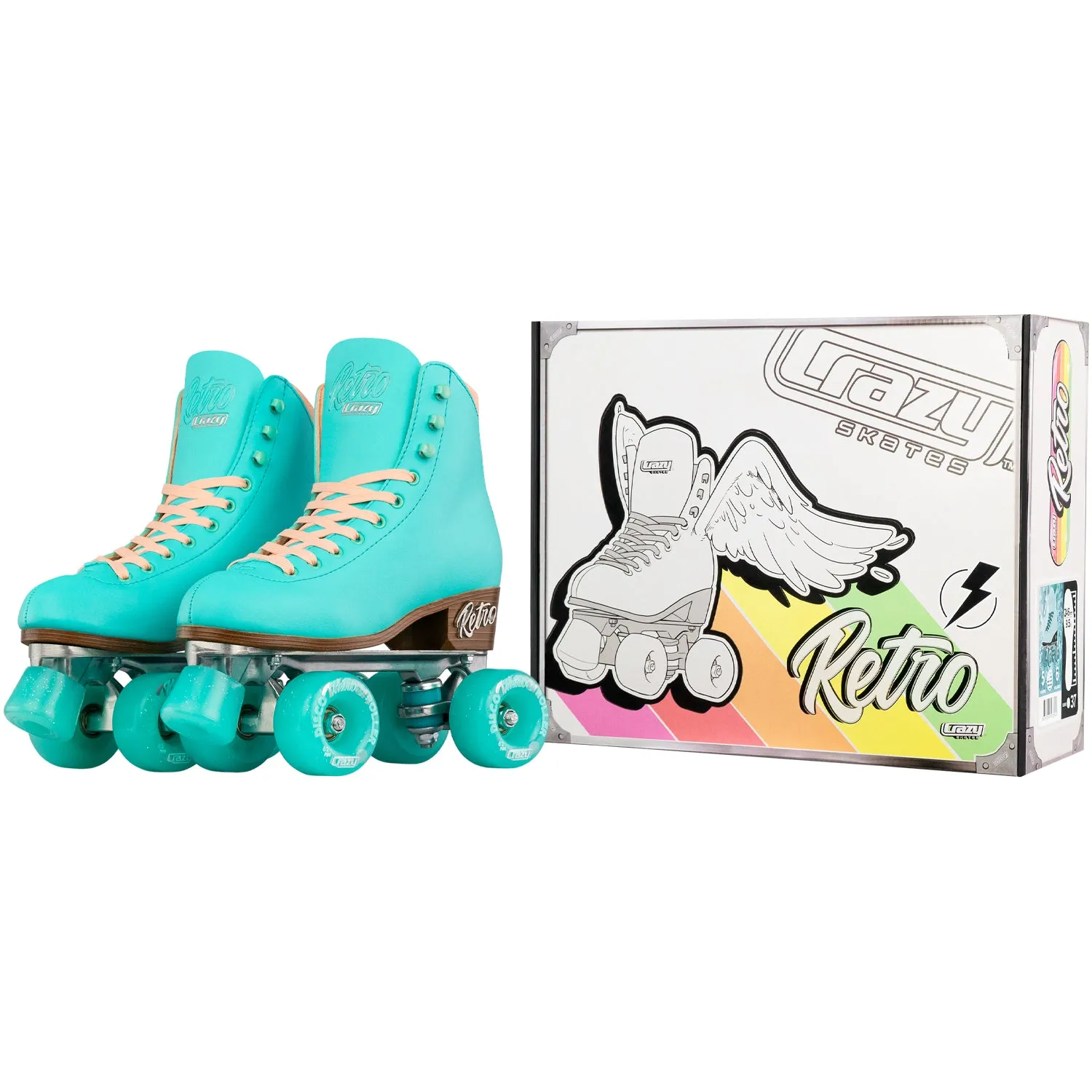 RETRO Teal - Roller Skates