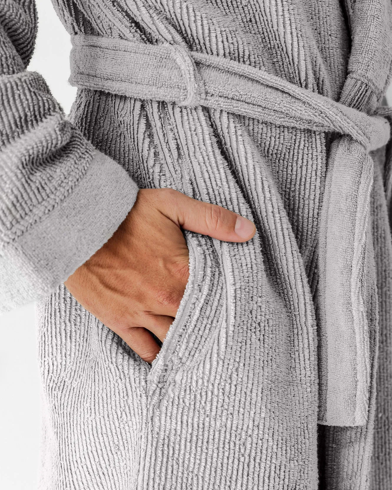 Ribbed Bath Robe