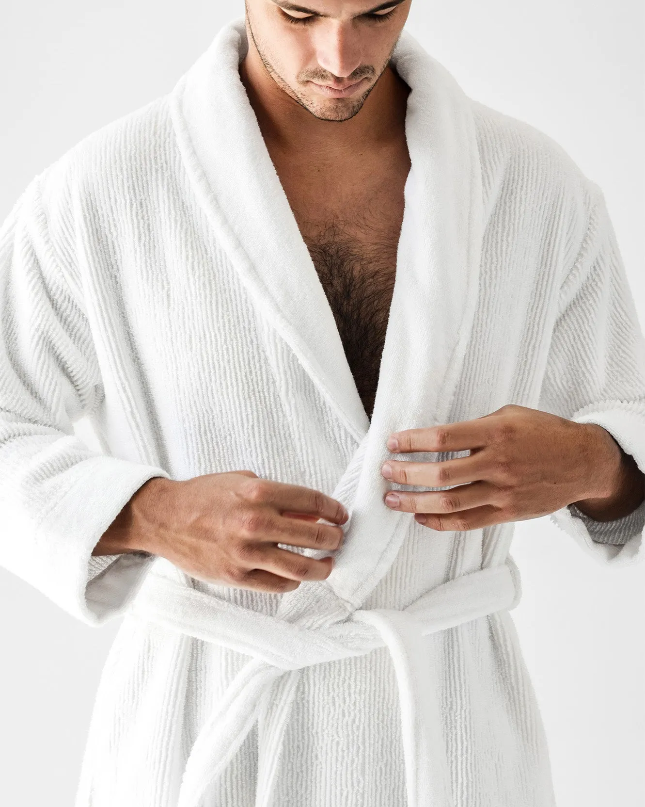 Ribbed Bath Robe