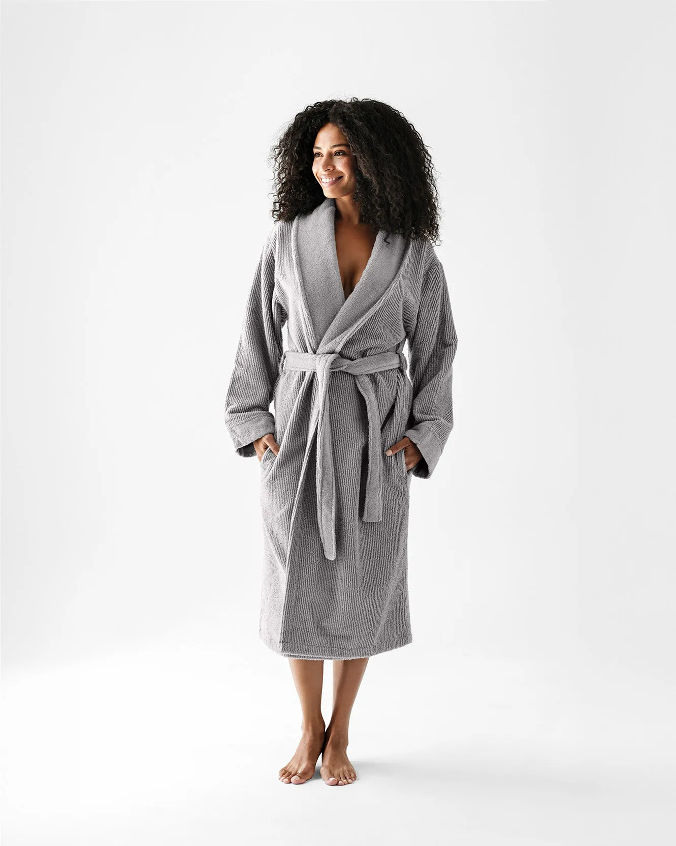 Ribbed Bath Robe