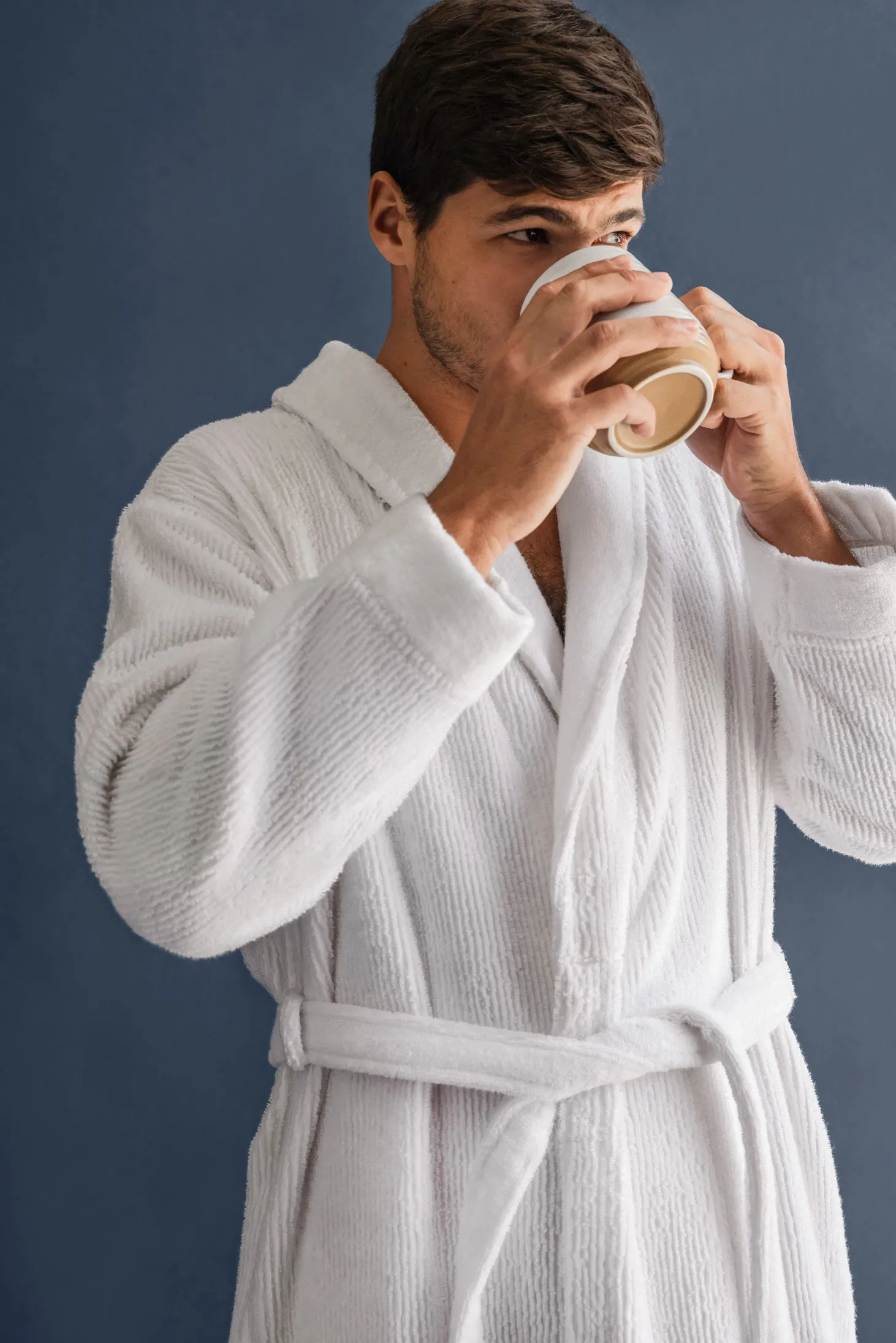 Ribbed Bath Robe